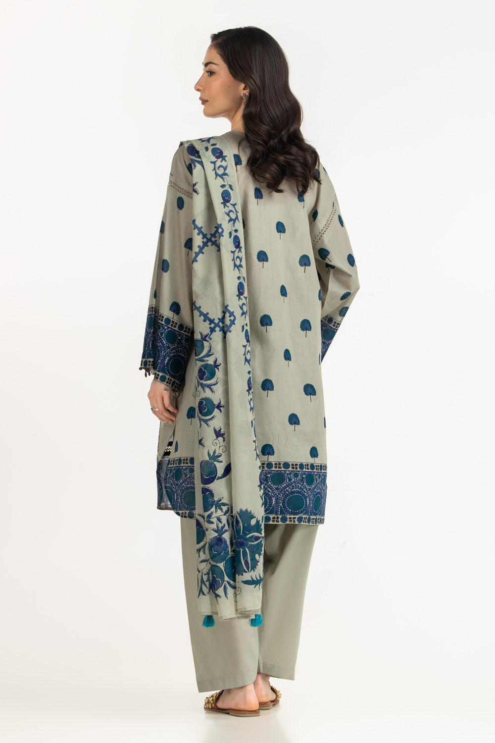 3PC Lawn Printed Suit