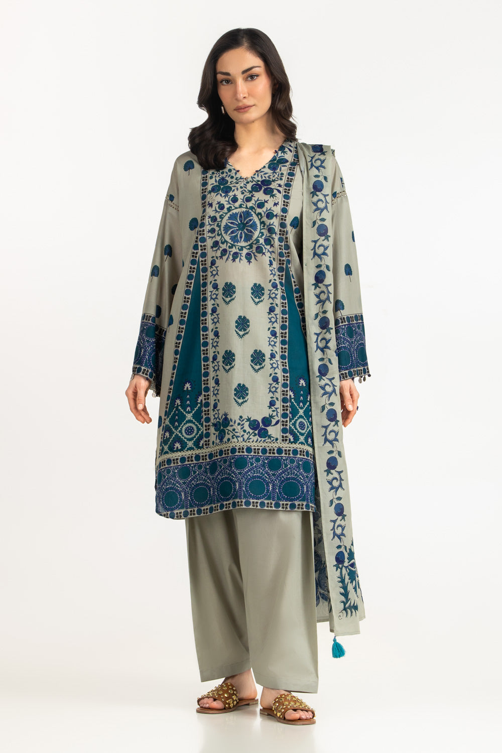 3PC Lawn Printed Suit