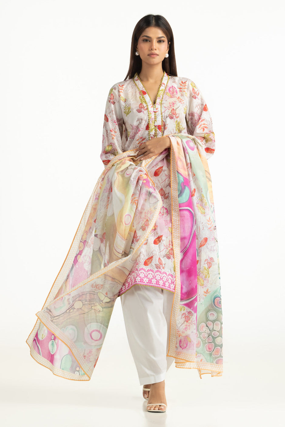 3PC Lawn Printed Suit
