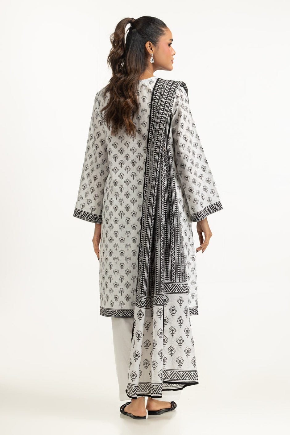 3PC Printed Lawn Suit