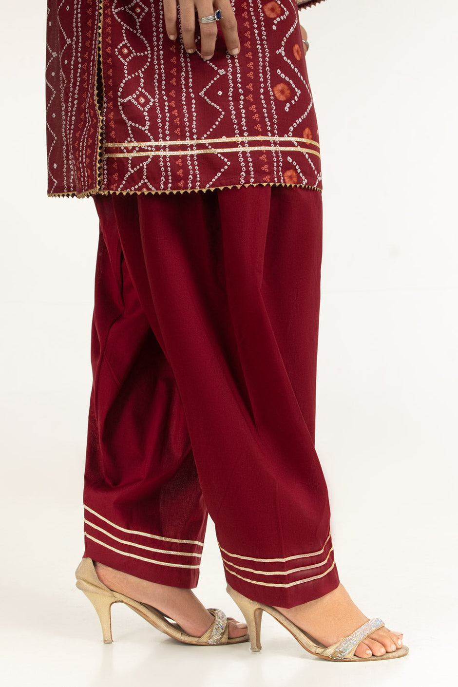 3PC Printed Lawn Suit