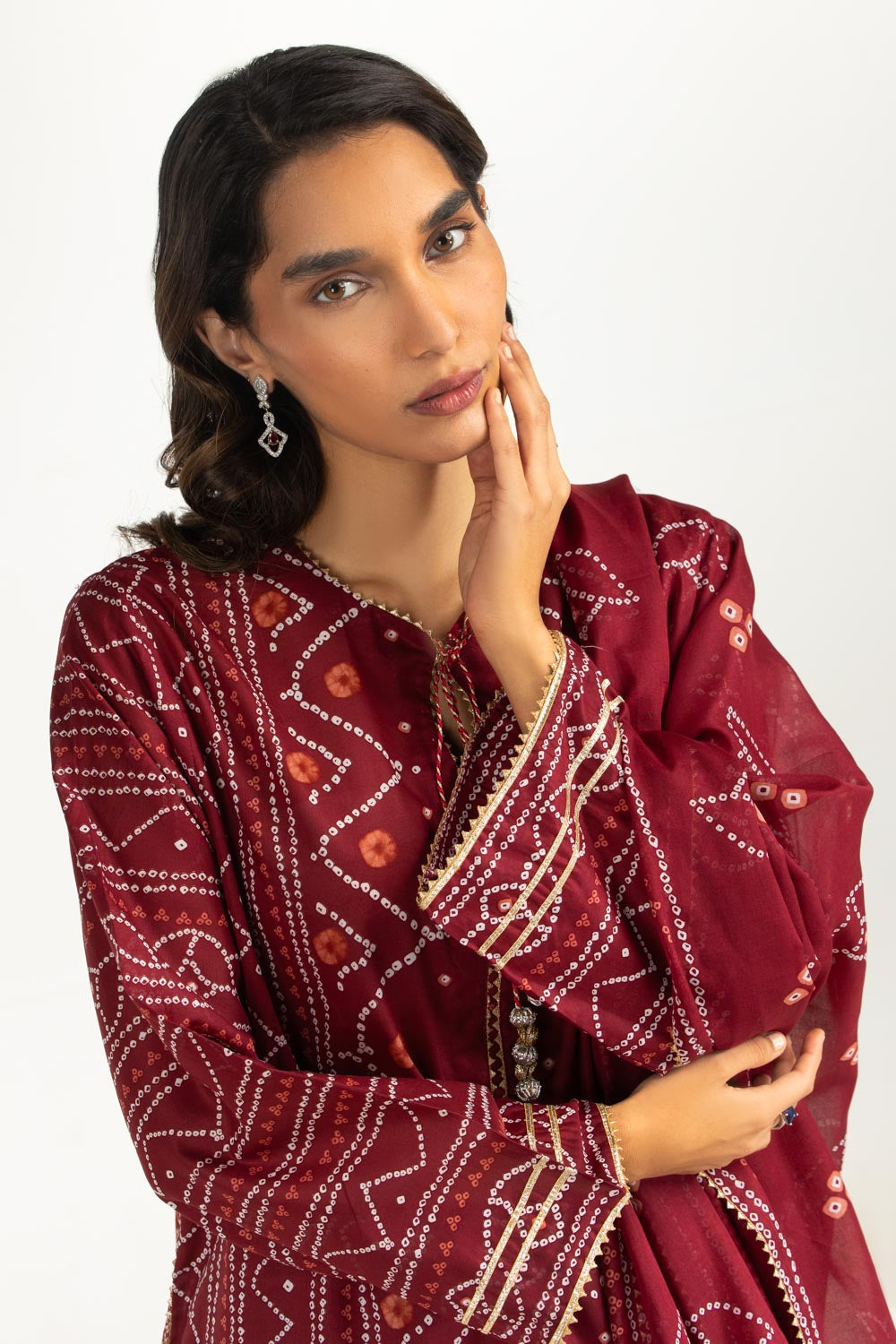 3PC Printed Lawn Suit