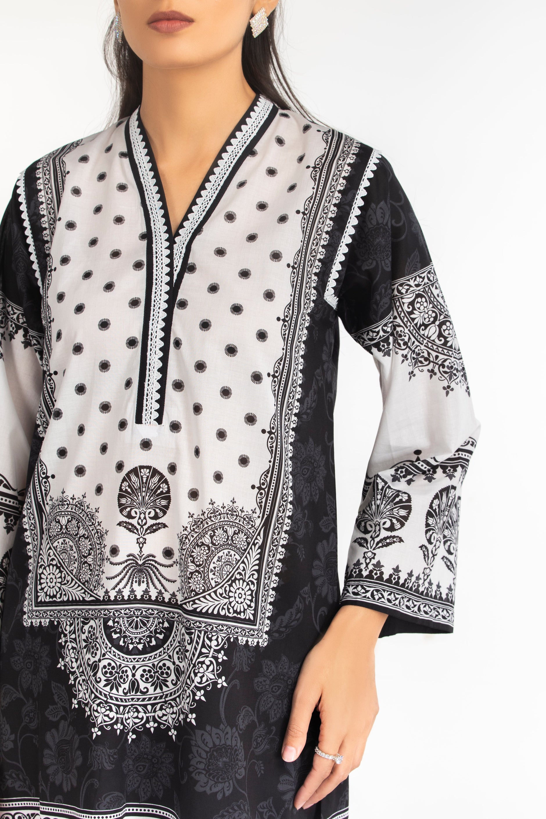 3PC Printed Lawn Suit