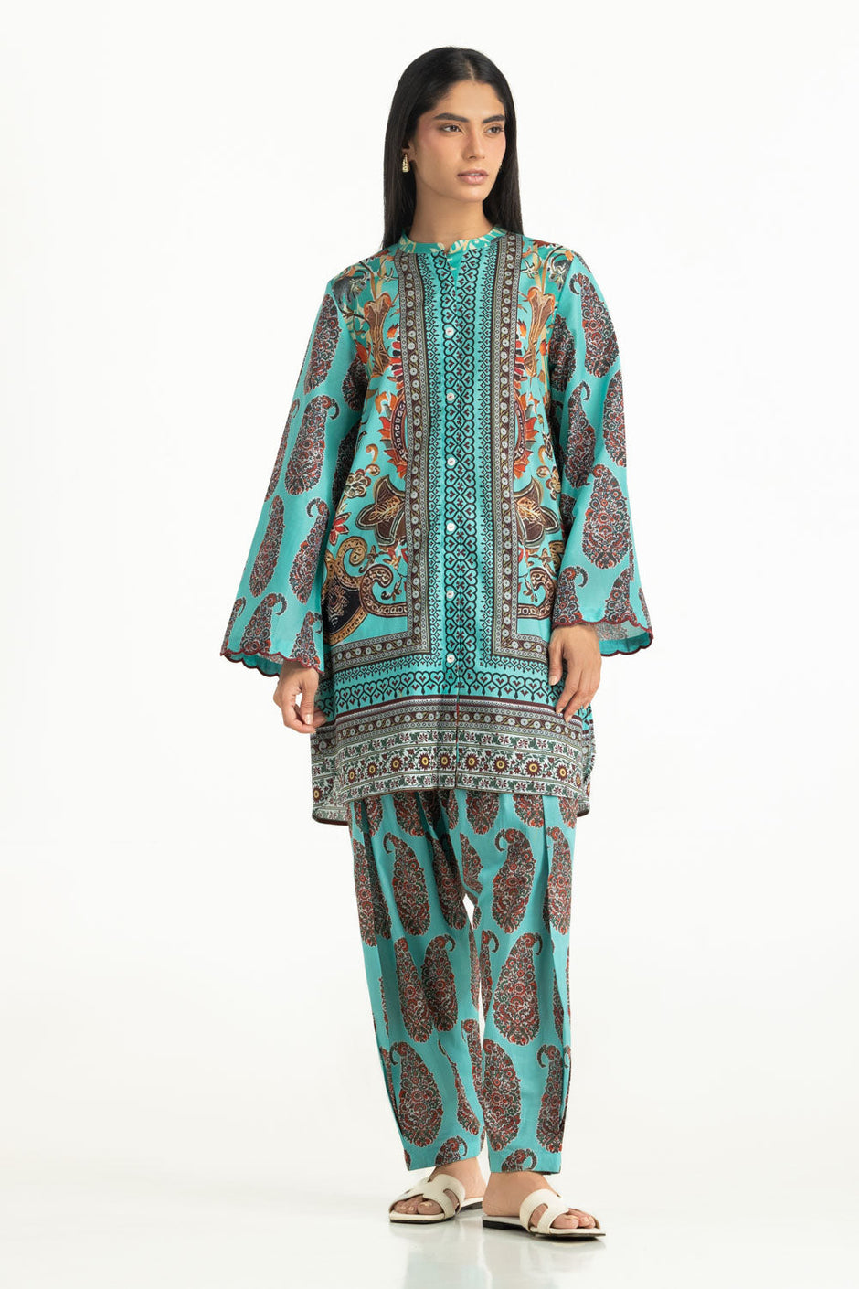 Cambric Printed Co-Ord Set