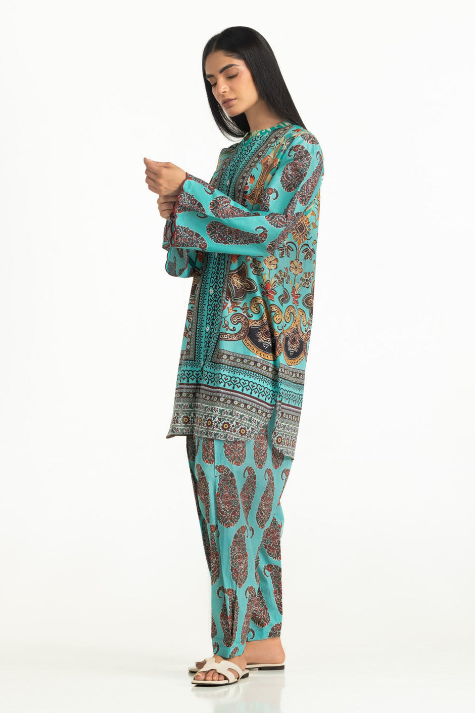 Cambric Printed Co-Ord Set