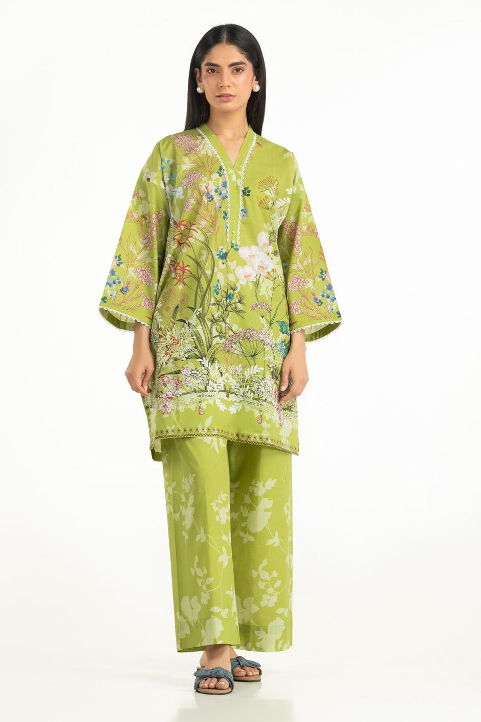Cambric Printed Co-Ord Set