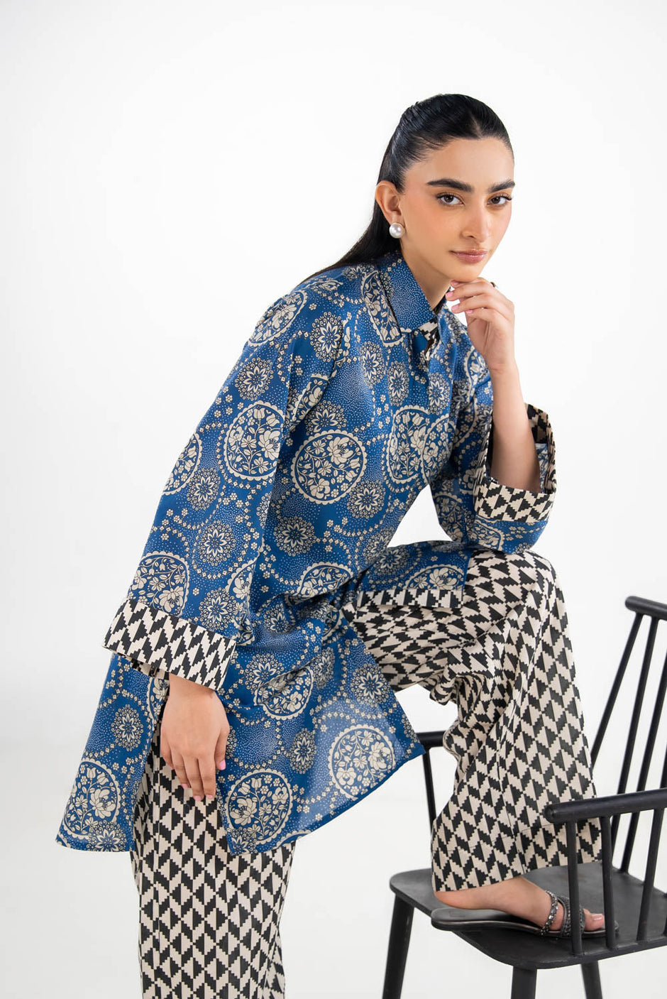 Cambric Printed Co-Ord Set