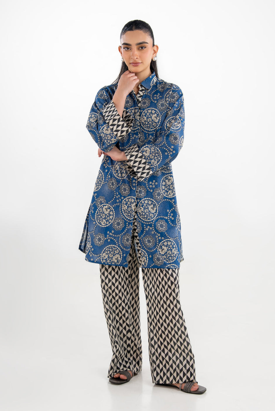 Cambric Printed Co-Ord Set
