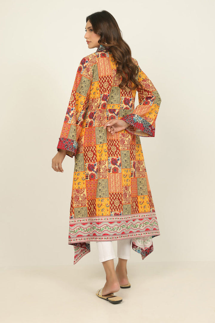 Cambric Printed Long Shirt