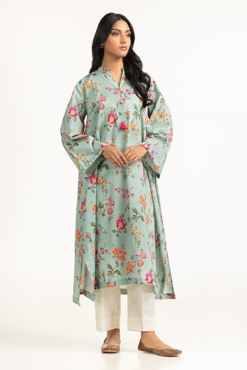 Cambric Printed Shirt
