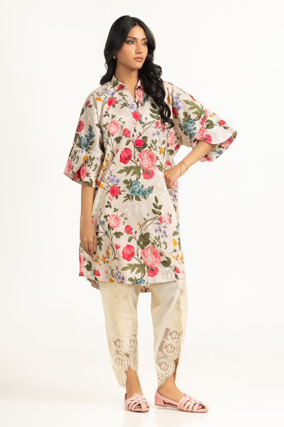 Cambric Printed Shirt