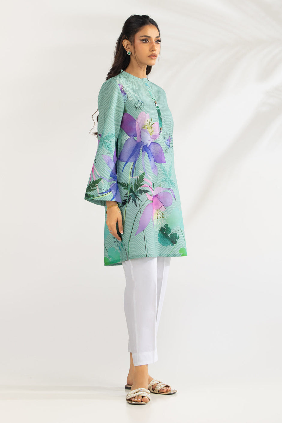 Cambric Printed Shirt