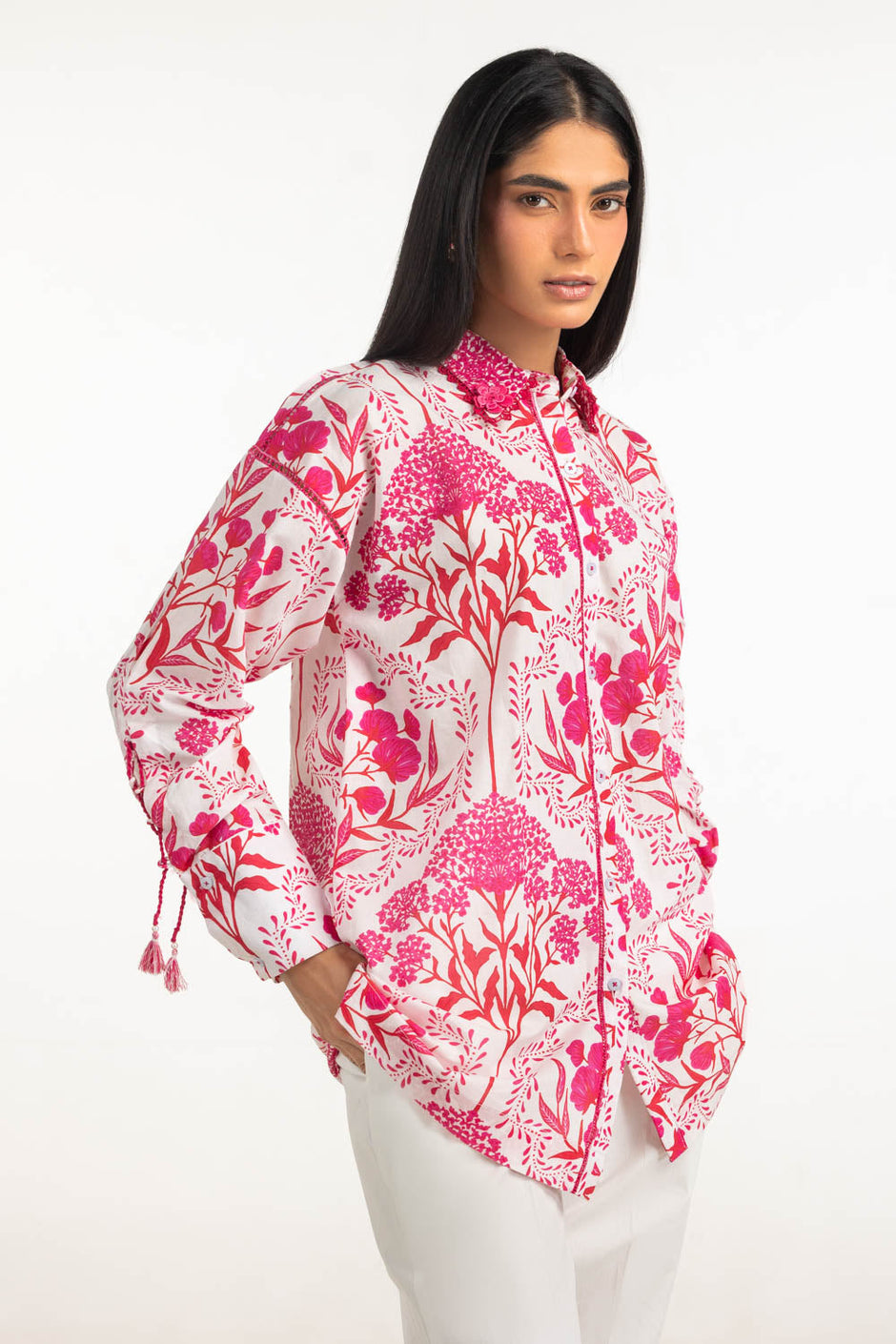 Cambric Printed Shirt