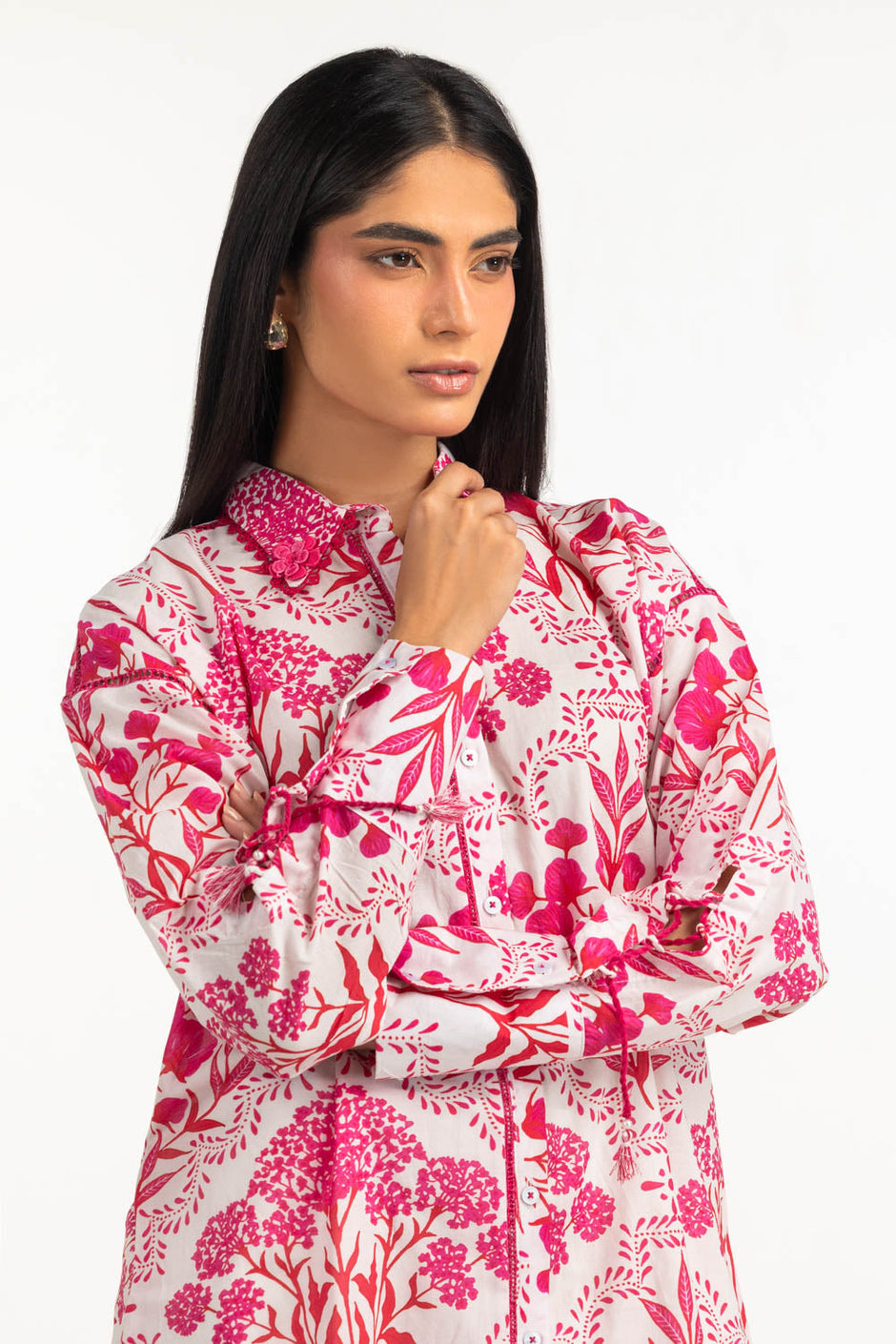 Cambric Printed Shirt
