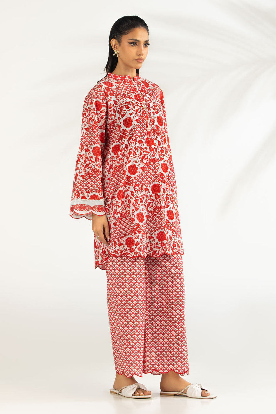 Cotton Viscose Printed Co-Oed Set