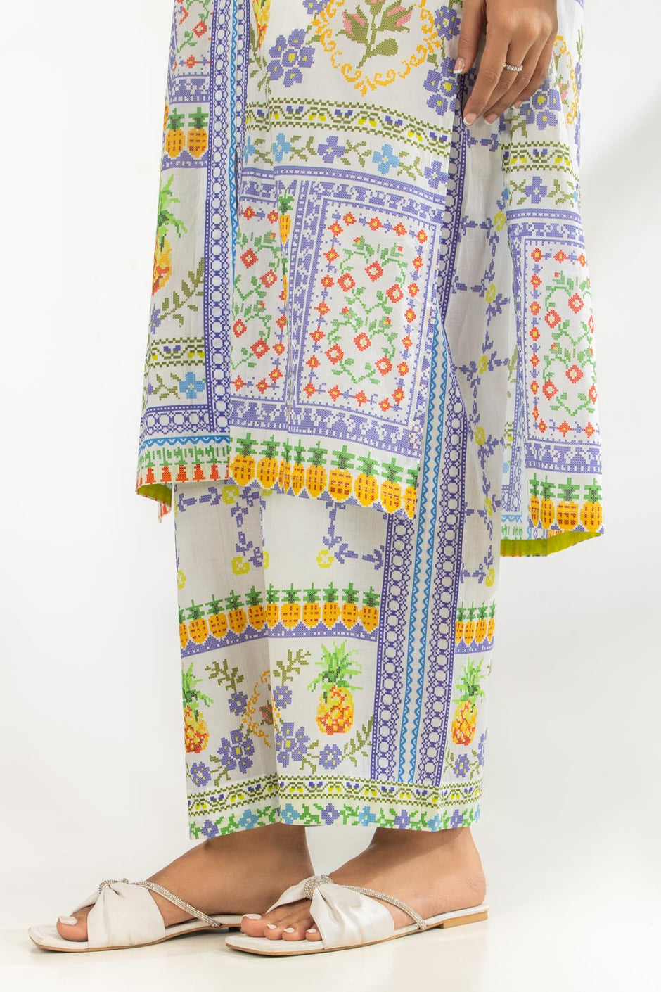 Cotton Viscose Printed Co-Oed Set