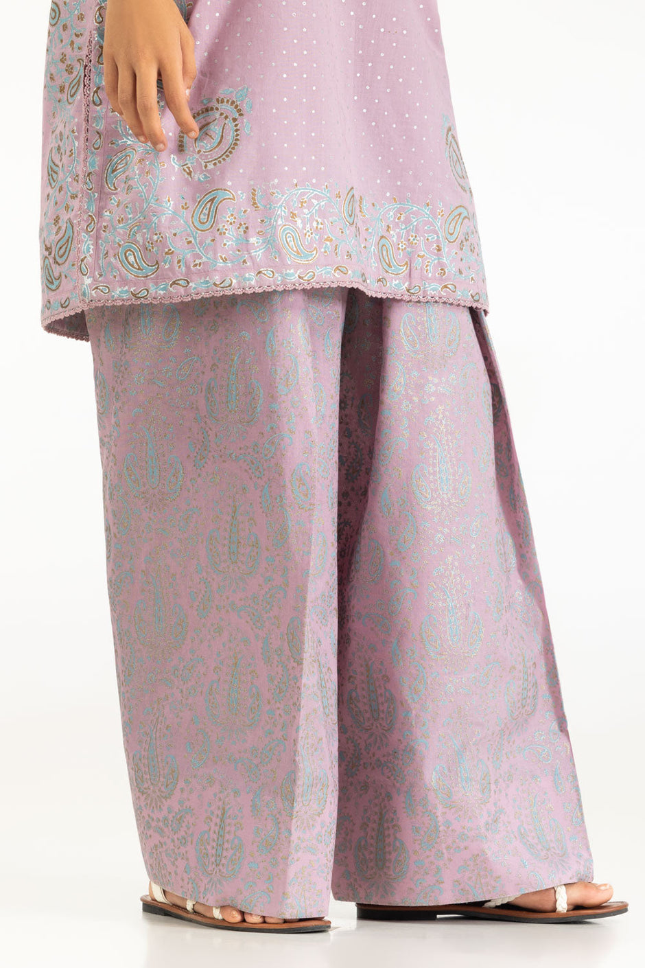 Cross Hatch Block Printed Co-Ord Set