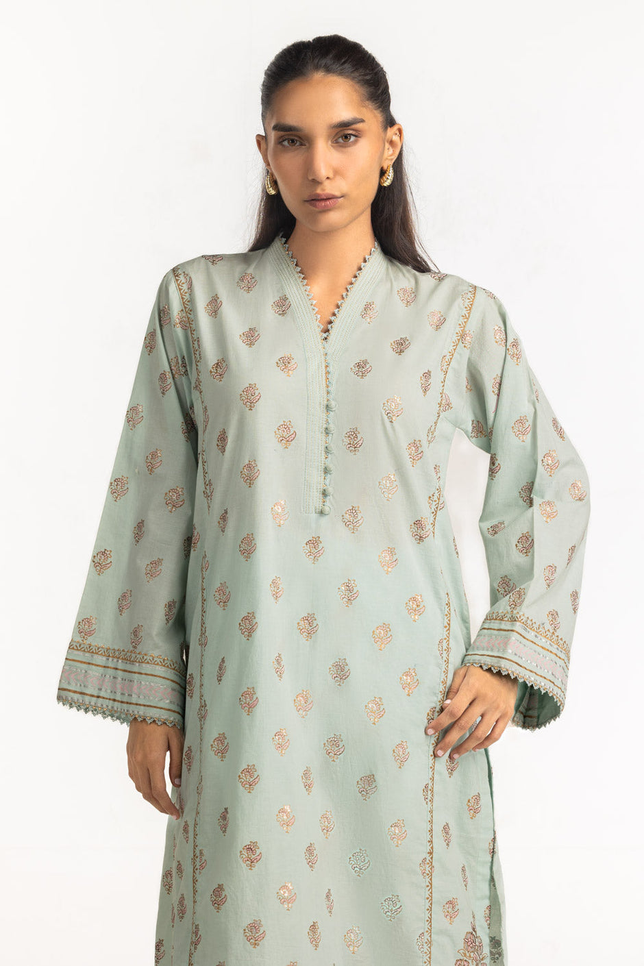 Cross Hatch Block Printed Co-Ord Set
