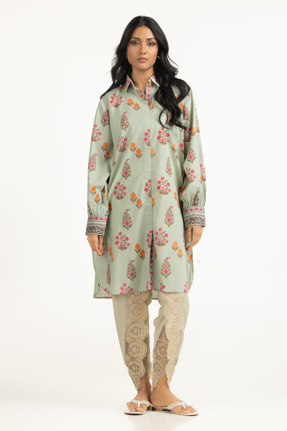 Cross Hatch Printed Shirt