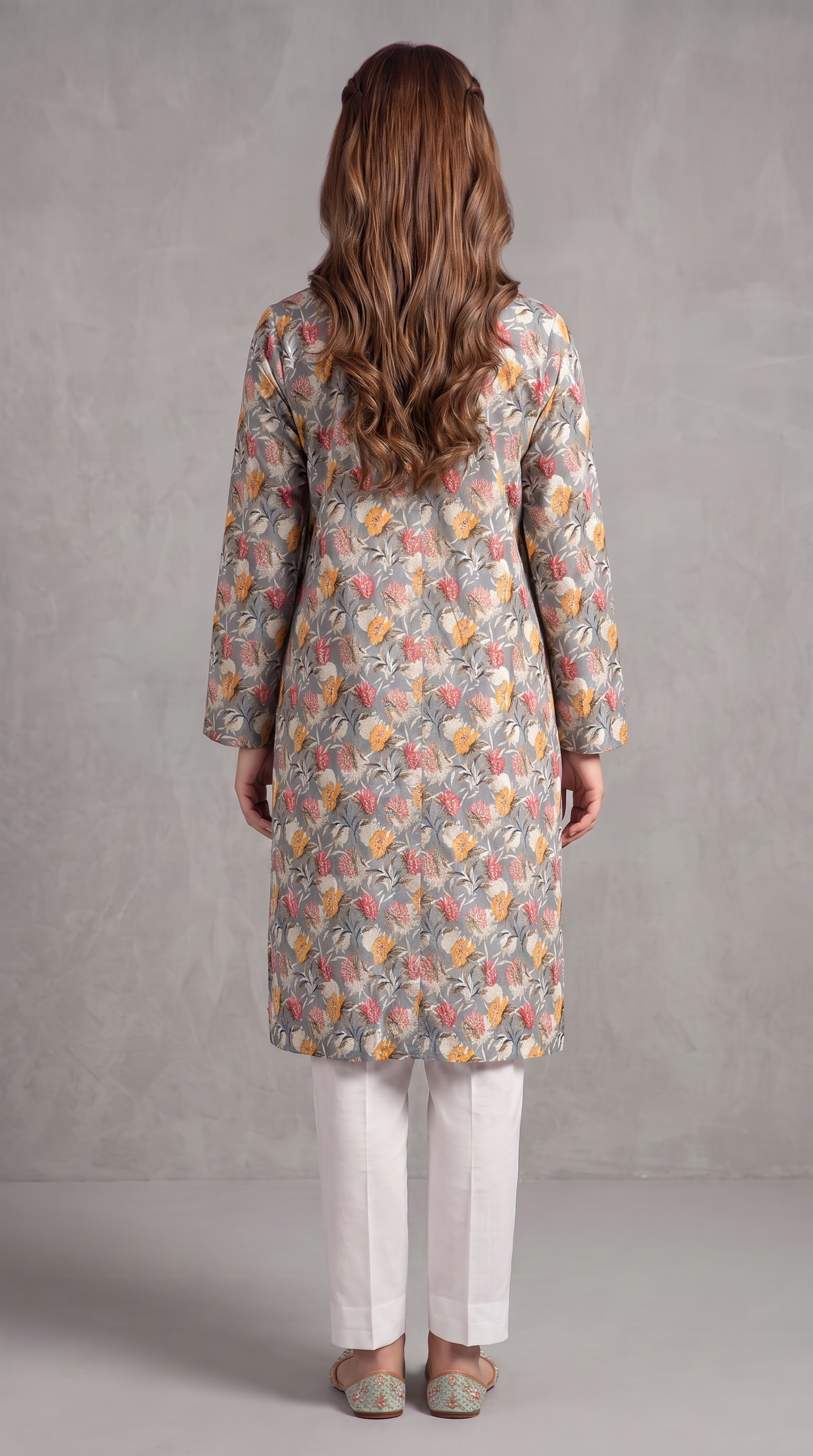 1PC Lawn Printed Shirt