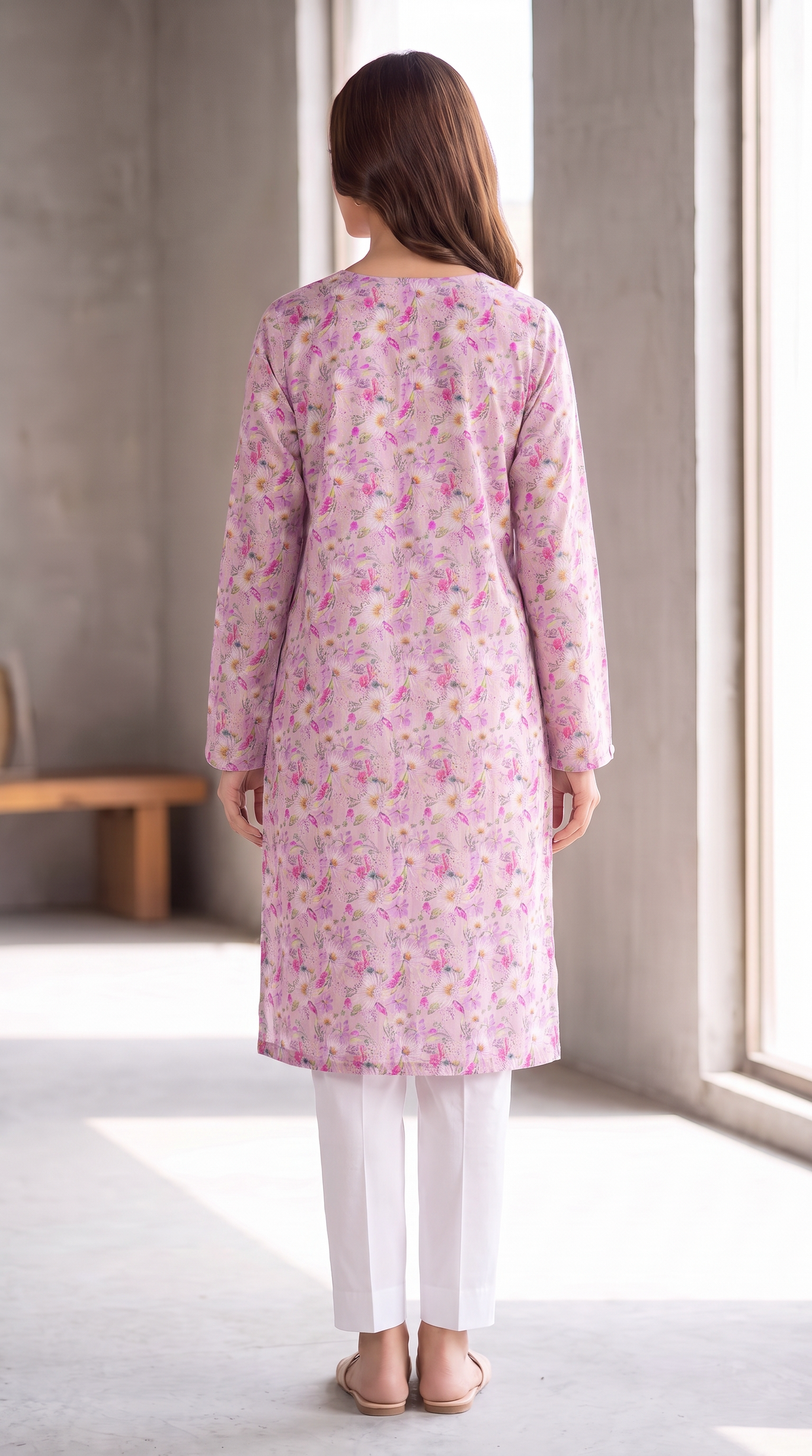 1PC Lawn Printed Shirt