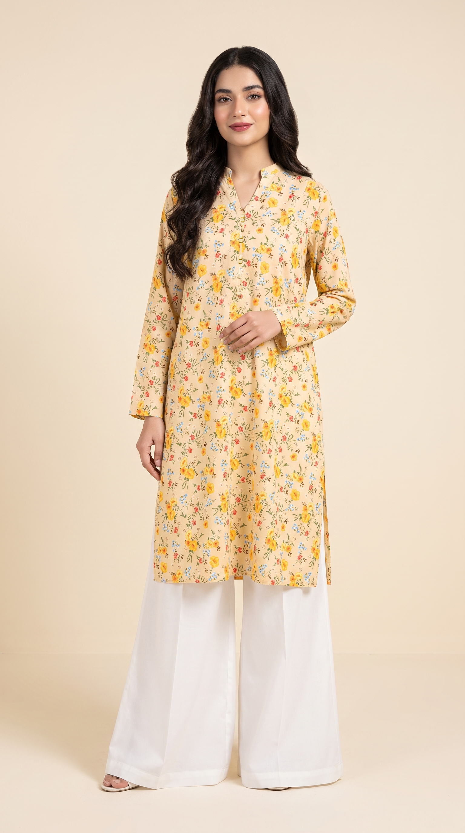 1PC Lawn Printed Shirt