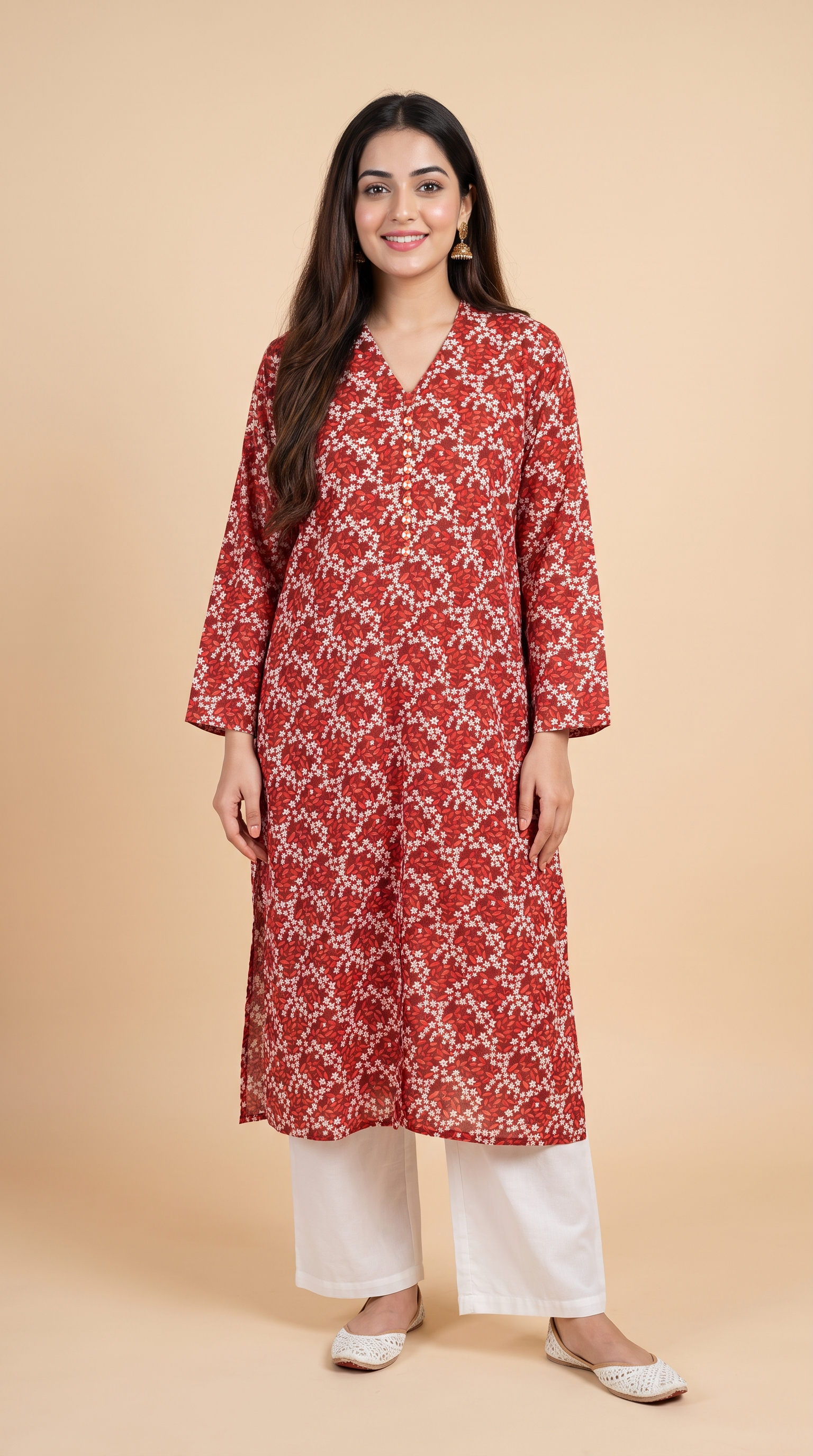 1PC Lawn Printed Shirt