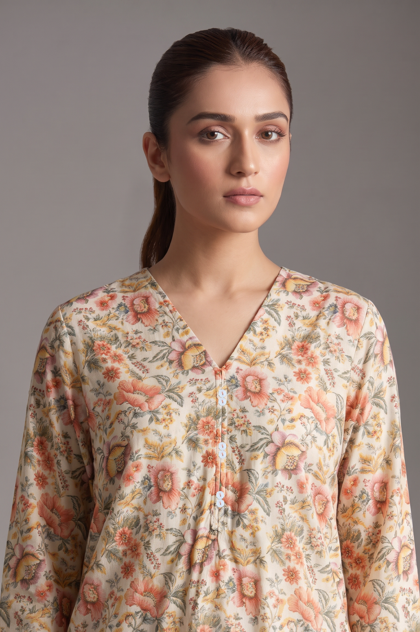 1PC Lawn Printed Shirt
