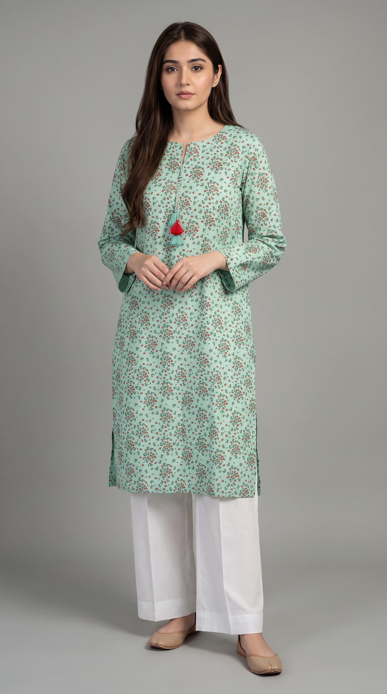 1PC Lawn Printed Shirt