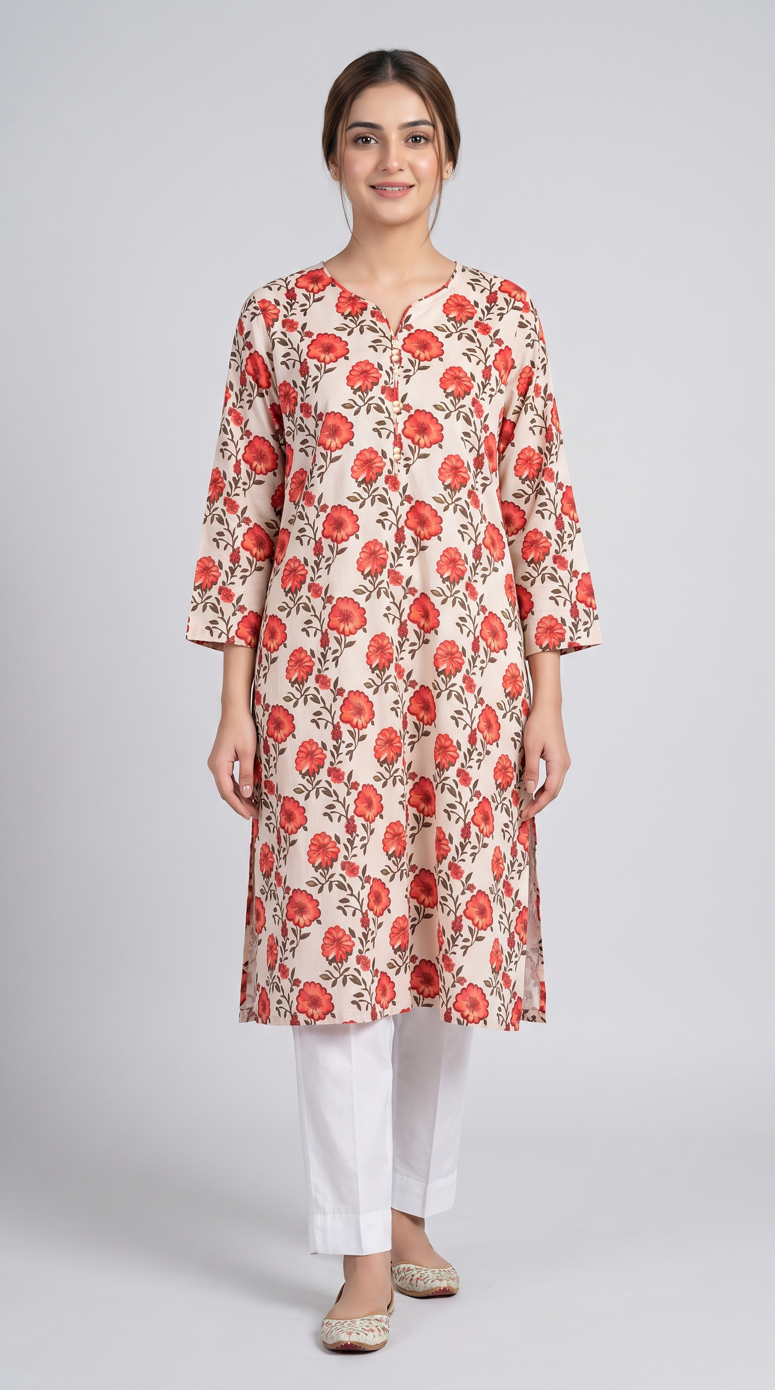 1PC Lawn Printed Shirt