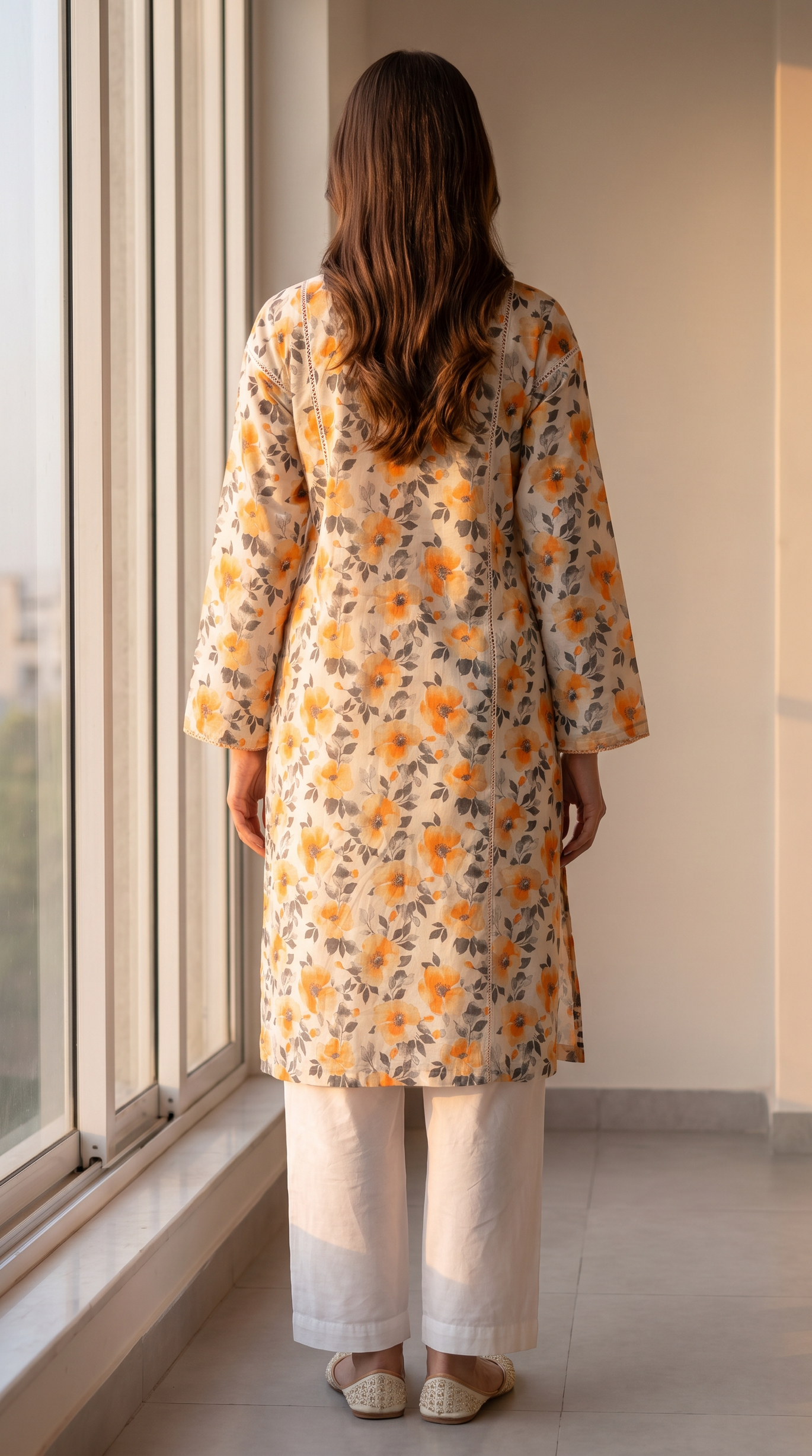 1PC Lawn Printed Shirt