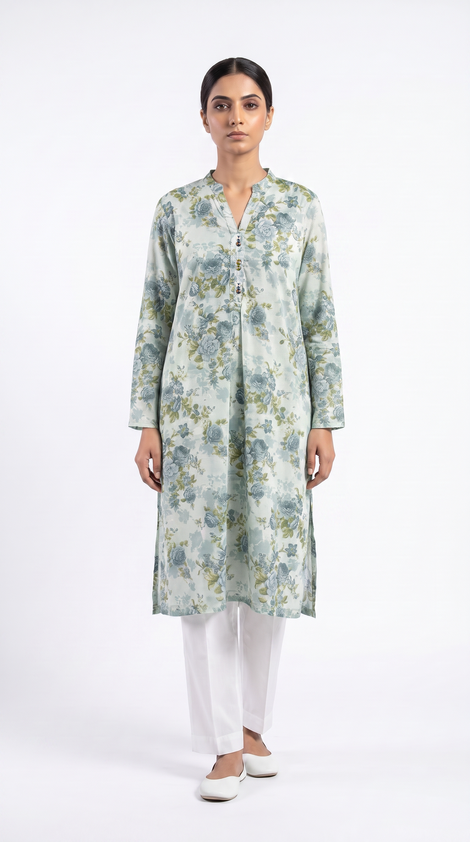 1PC Lawn Printed Shirt