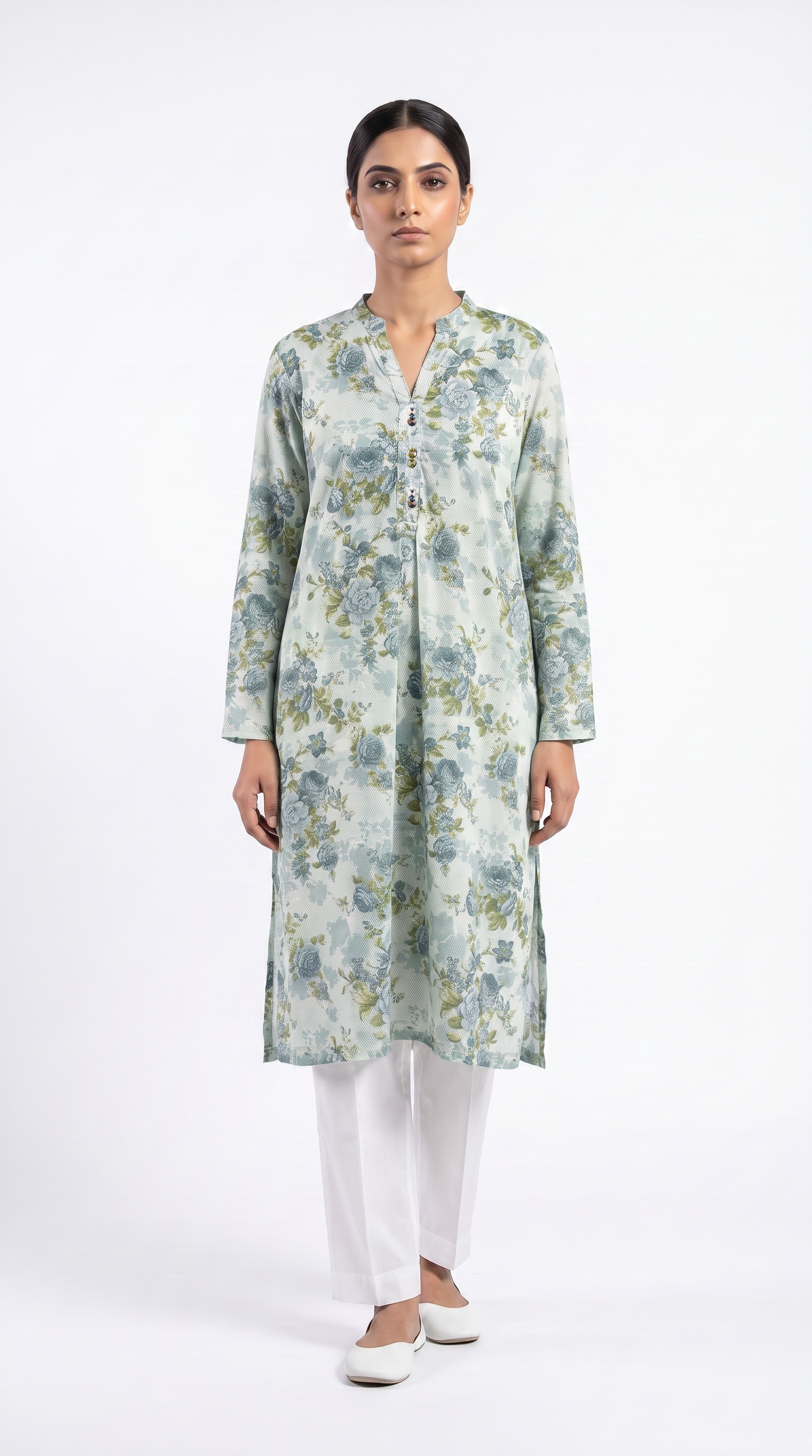 1PC Lawn Printed Shirt