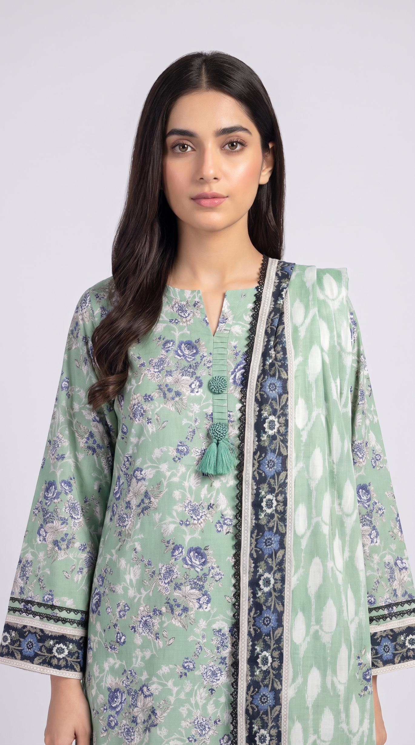 3Pc Printed Lawn Suit