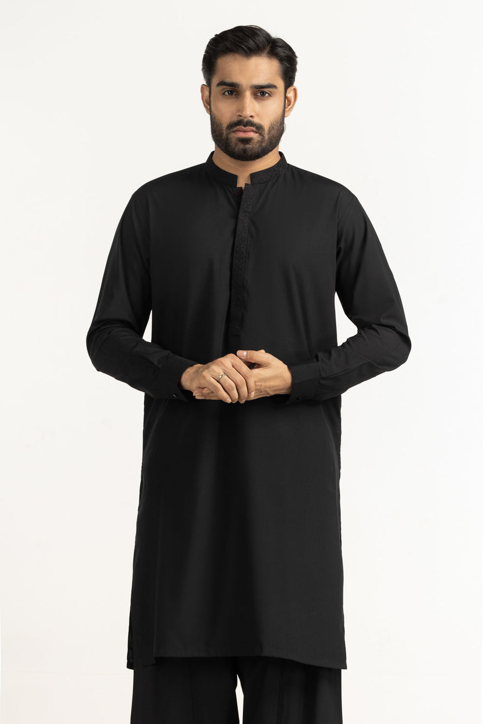 Regular Fit Embroidered Suits SK-EMB25-026