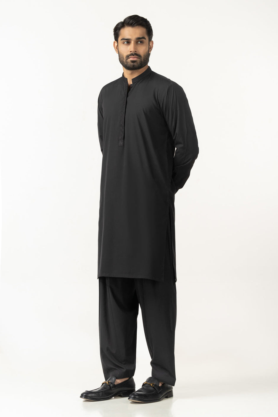 Regular Fit Embroidered Suits SK-EMB25-026