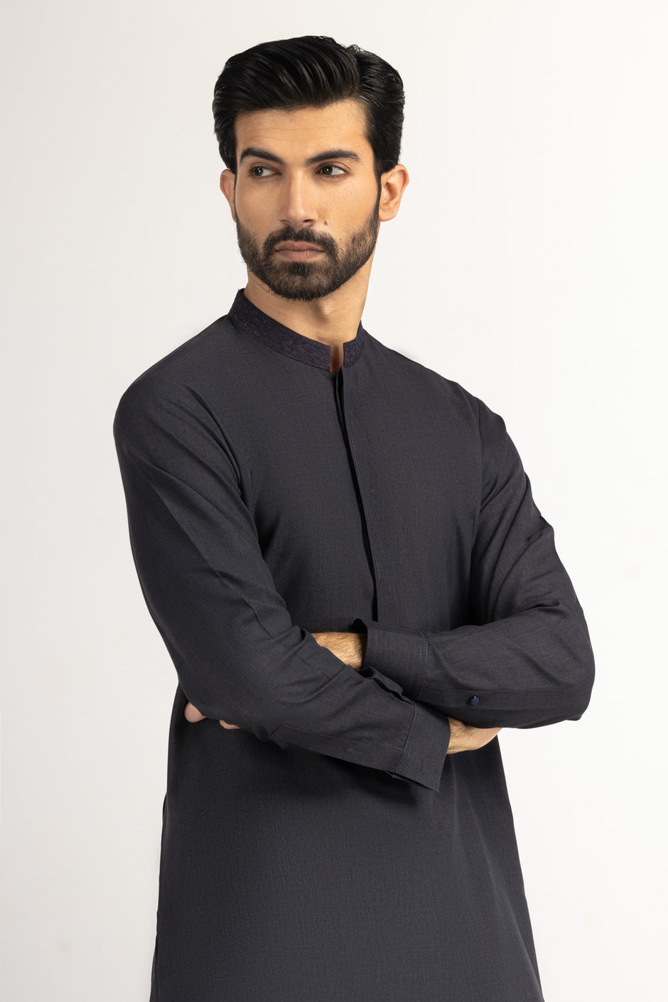 Regular Fit Embroidered Suits SK-EMB25-050