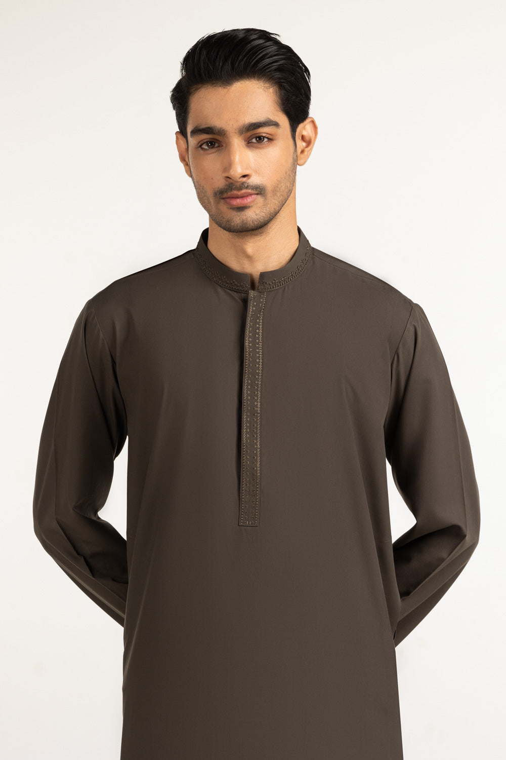 Regular Fit Embroidered Suits KP-EMB25-010