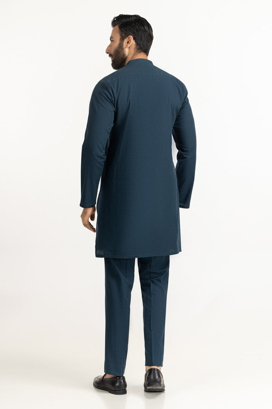 Short Length Kameez with Slim Straight Trouser Suit SK-BSCSL25-001