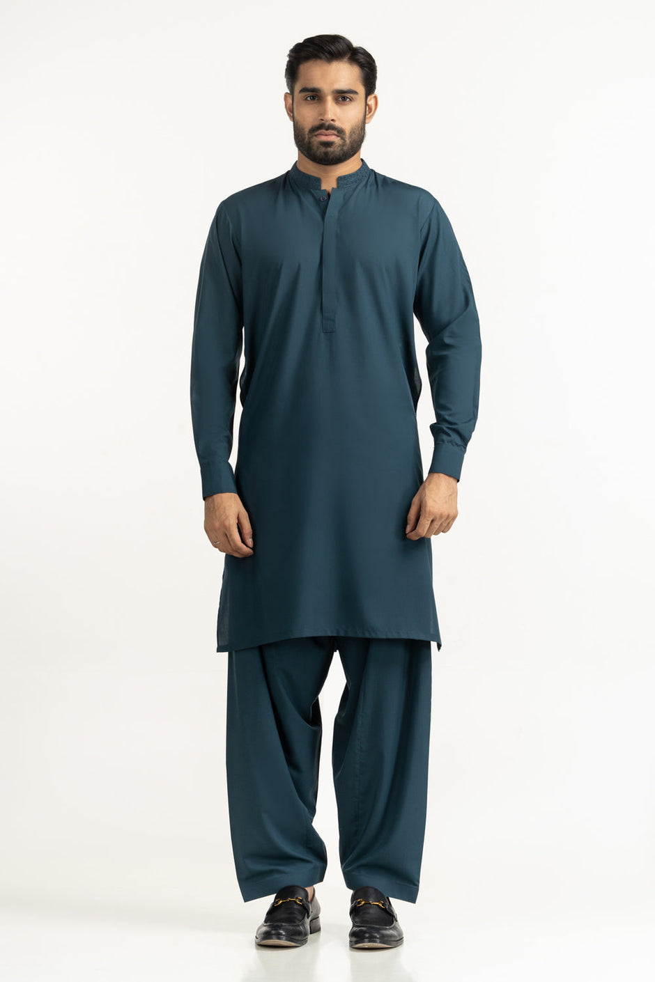 Regular Fit Embroidered Suits SK-EMB25-024