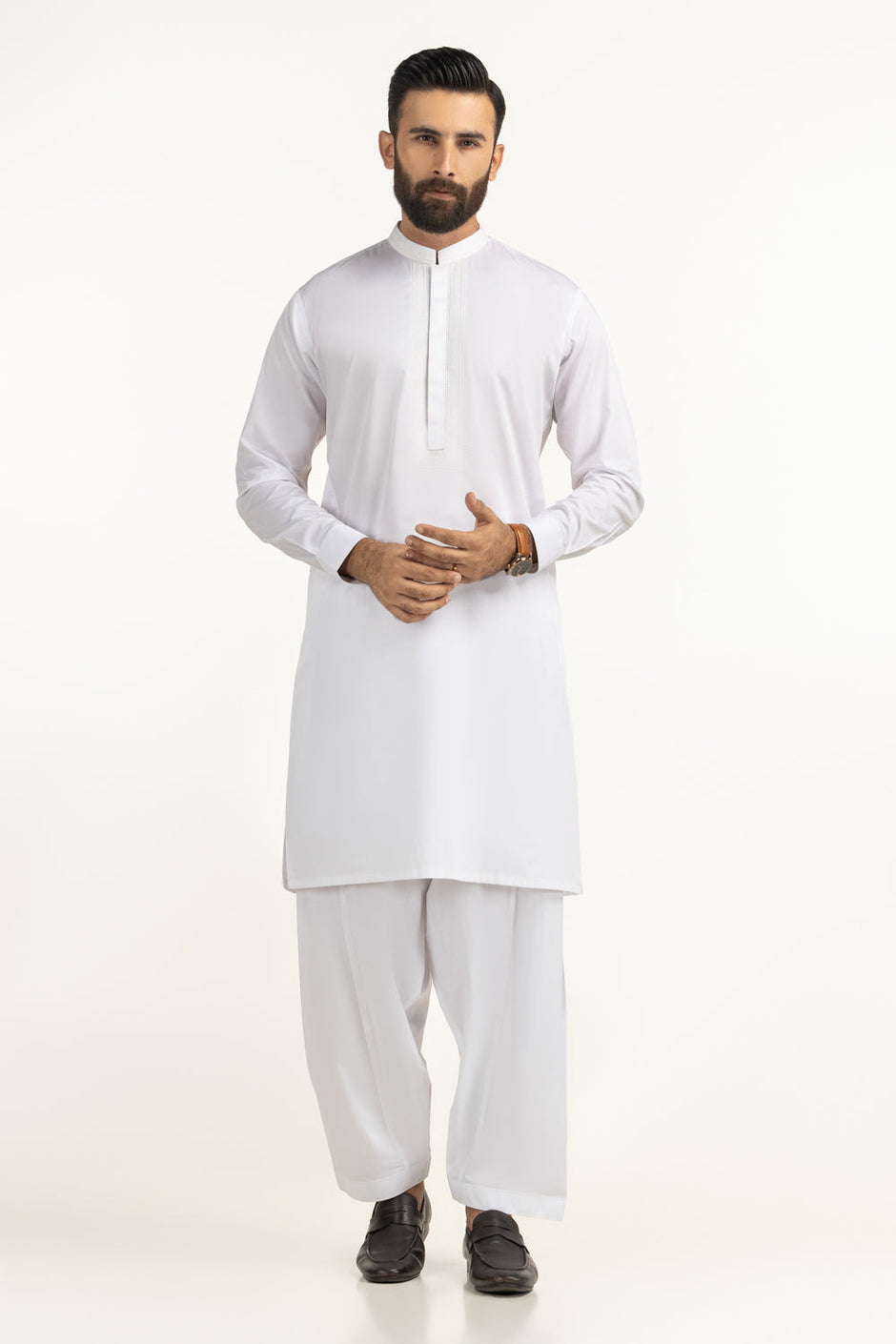 Regular Fit Embroidered Suits SK-EMB25-031