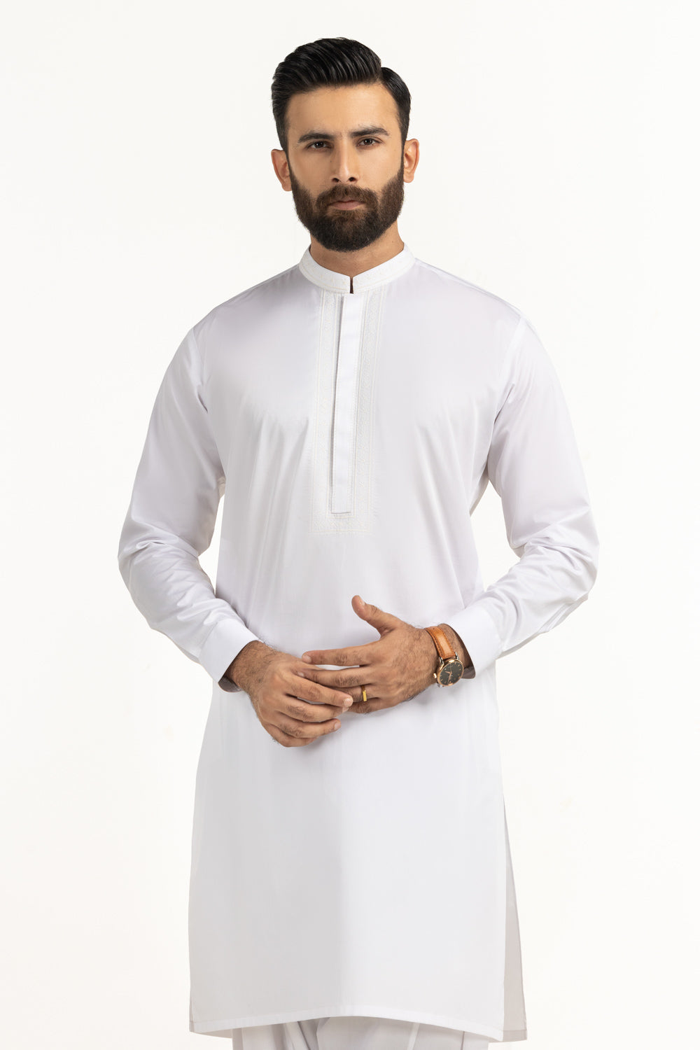 Regular Fit Embroidered Suits SK-EMB25-031