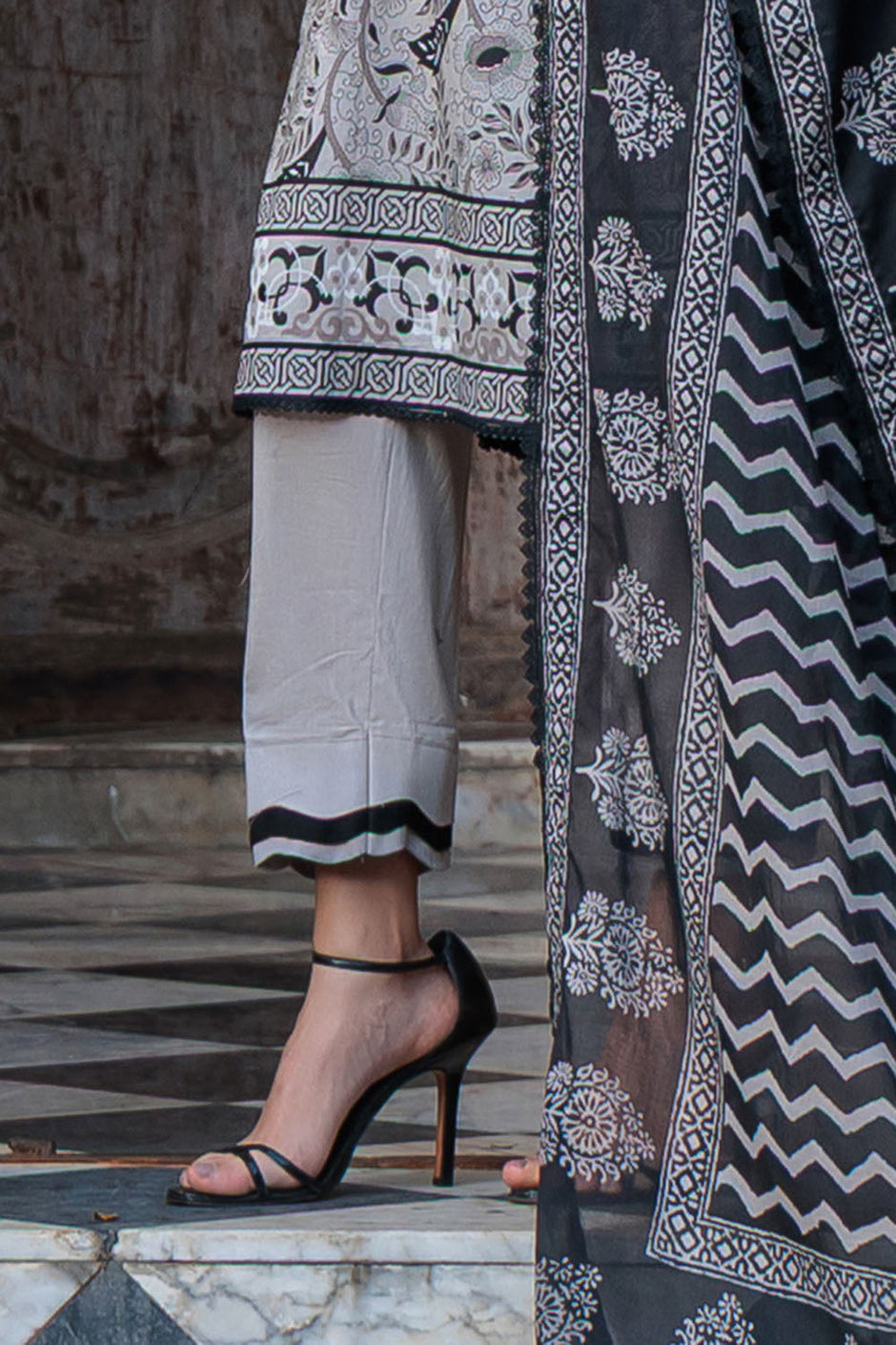 3 Piece Printed Lawn Suit