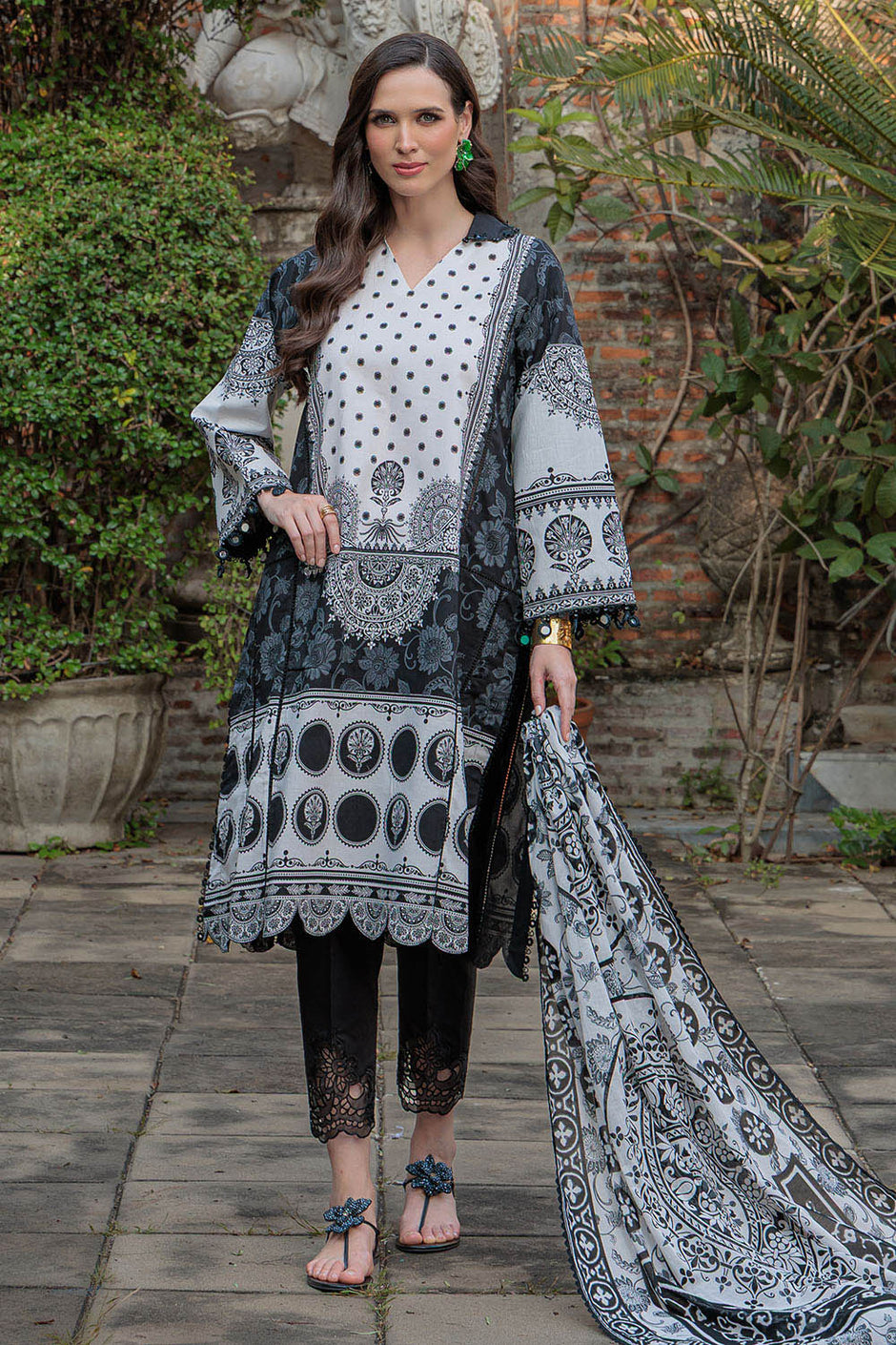 3 Piece Printed Lawn Suit