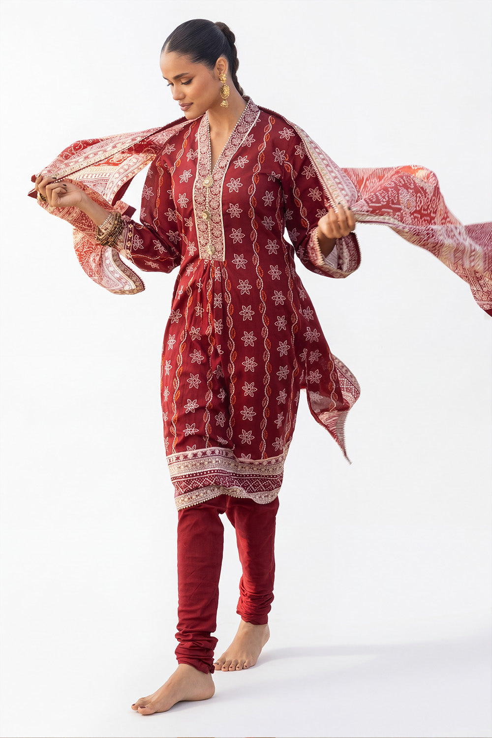 3 Piece Printed Lawn Suit