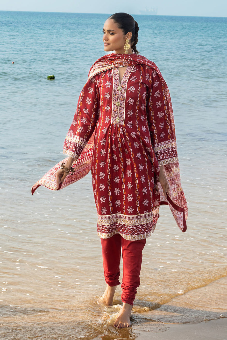 3 Piece Printed Lawn Suit
