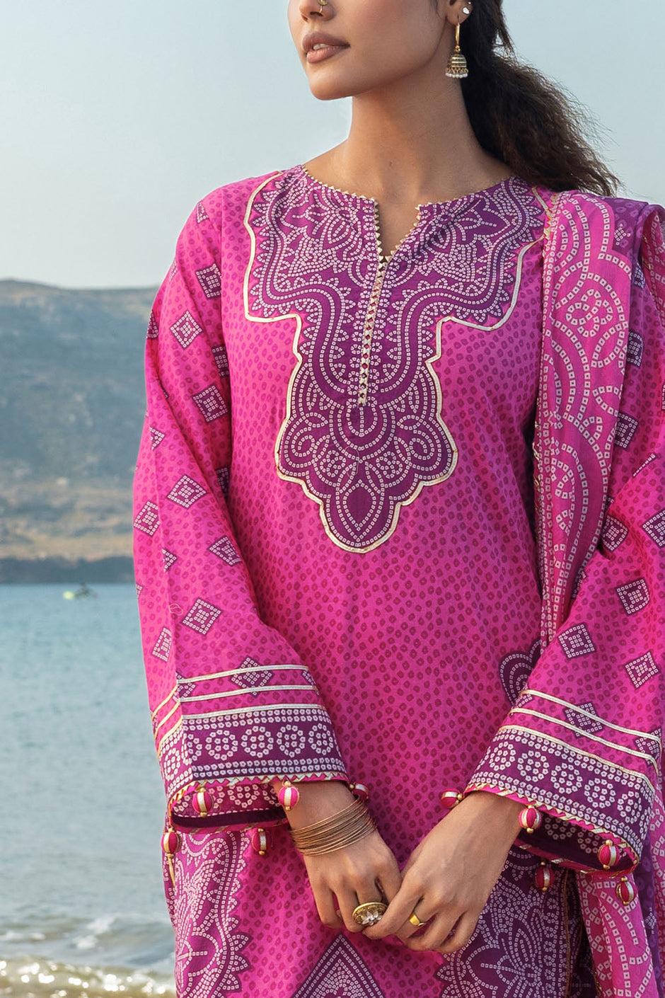 3 Piece Printed Lawn Suit