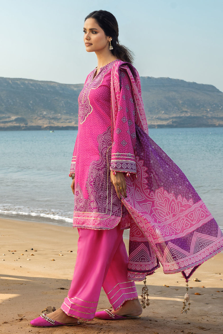 3 Piece Printed Lawn Suit