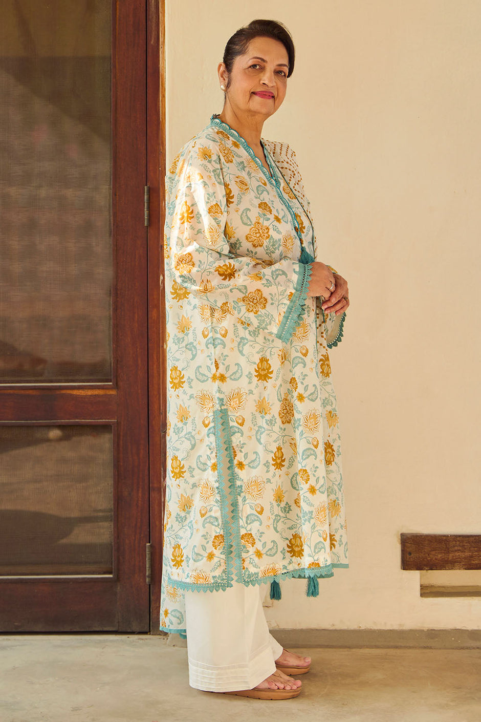 3 Piece Printed Lawn Suit with Dupatta