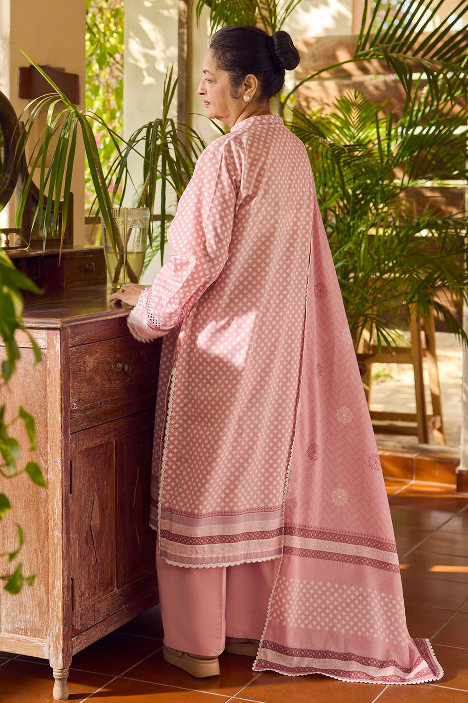 3 Piece Printed Lawn Suit with Dupatta